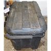 Image 6 : Mastercraft heavy duty 29"x17"x17.5" portable storage box with assorted tools/parts/etc.