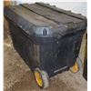 Image 7 : Mastercraft heavy duty 29"x17"x17.5" portable storage box with assorted tools/parts/etc.