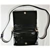 Image 4 : trio ladies handbags black "Mia + Luca" shoulder bag / adjustable strap