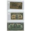 Image 1 : 1900, 1923  Dominion of Canada 25 cent bank notes, 1937 1 dollar Canada note