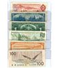 Image 2 : 6 mixed Canada Bank notes (1937 $1 bill, 1974 $2 Bill, 1954 $5 bill, 1979 $20 bill, 1954 $50 dollar