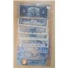 Image 2 : 8 Canada 5 dollar bills (1937, 1954, 1972, 1979, 1986, 2002, 2006, 2013)