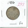 Image 1 : 1936 Canada quarter - F+