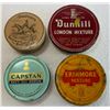 Image 1 : Four Round Tobacco Tins