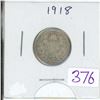 Image 1 : 1918 Canadian 10 cent silver coin