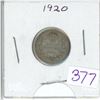 Image 1 : 1920 Canadian 10 cent silver coin