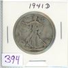 Image 1 : 1941d USA silver half dollar