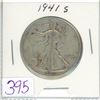 Image 1 : 1941s USA silver half dollar