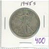 Image 1 : 1945s USA silver half dollar