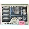Image 1 : new 11 pc set miniature porcelain tea set boxed