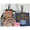 Image 1 : 2 cast iron skillet baking kits cinnaroll - sea salt caramel brownie