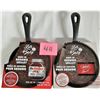 Image 1 : 2 cast iron skillet baking kits brownie + Nutella - brownie + lotus biscoff