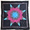 Image 1 : 44" x 48" star blanket