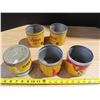Image 4 : 5 Tobacco Tins + 2 plastic