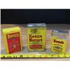 Image 1 : 3 Keen's Mustard Tins