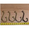 Image 1 : Brass Coat Hooks