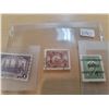 Image 3 : 3 Canada stamps 1 cent, 8 cents, 1 dollar