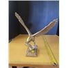 Image 1 : heavy brass eagle 12"H x 10"W