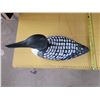 Image 2 : hand carved & painted loon signed by Gary Boyd 14"x4.5"