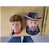 Image 2 : Lt. Col. George Custer & Sherlock Holmes busts - Legend Products Made in England