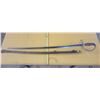 Image 5 : civil war replica sword w/ meatal scabbard 35"