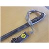 Image 7 : civil war replica sword w/ meatal scabbard 35"