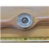 Image 2 : wooden propeller barometer, german made MCM 23" -cracked glass