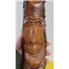 Image 8 : 2 Hand Carved Tree Faces  14 inch and 10 inch