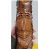 Image 8 : 2 Hand Carved Tree Faces  14 inch and 10 inch