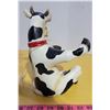 Image 3 : Cow Wine Bottle Holder, 9 inches tall