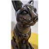 Image 5 : Egyptian Cat Statue “King Tutankhamen”  16 inches tall x 9 1/2 inches