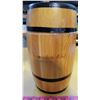 Image 4 : “CANADIAN CLUB” Wooden Barrel  Ice Tub, 10 inches tall