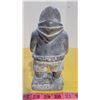Image 3 : Vintage Inuit Hunter Stone Sculpture ABBOTT CANADA, 8 inch tall