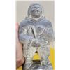 Image 6 : Vintage Inuit Hunter Stone Sculpture ABBOTT CANADA, 8 inch tall