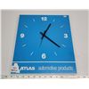 Image 1 : "Atlas" automotive clock - 12"W x 13 1/2"H