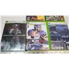 Image 2 : Set of 5, Xbox 360 games - Modern warfare 2: Hardened Edition in steel case, Halo 3, Halo 3 ODST, GT