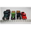 Image 1 : 4 assorted metal toy trucks