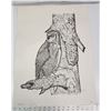 Image 2 : Beautiful "Great horned owl" picture by G. C. Scrimshaw - 18"W x 25"H