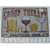 Image 1 : Group Therapy sign - reproduction