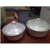 Image 2 : 2 Corningware dishes c/w lids and kettle pot