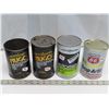 Image 1 : 4 MotoMaster Tins & 1 Pacific 66 Trop-artic Tin (1= 1quart, 3= 1 litre