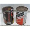 Image 2 : 2 Motor oil 1 litre tins (Uniflo 10W40 = full, Ford Motorcraft Premium Motor oil=empty)