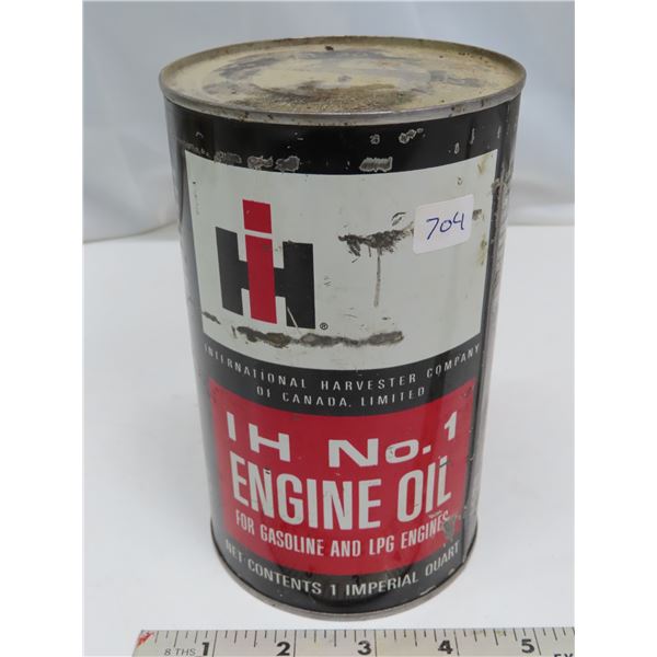 IH No.1 Engine Oil for Gasoline and LPG Engines - 1 Imperial Quart = Full