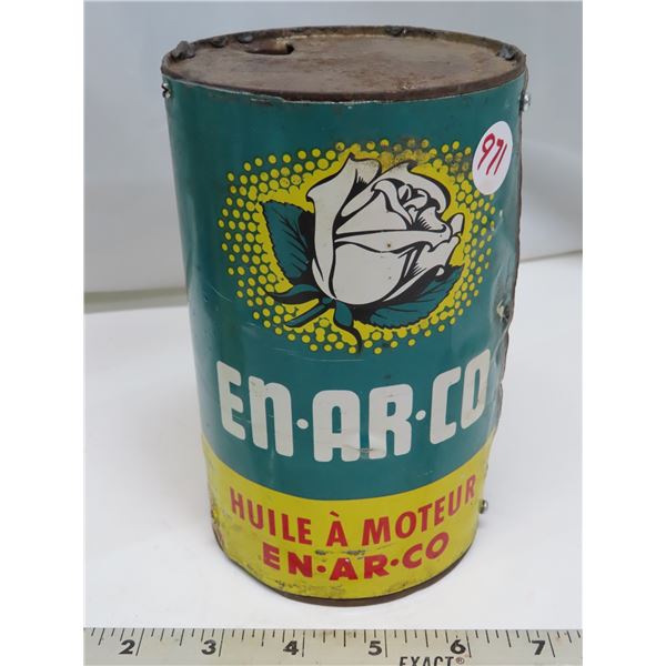 EN-AR-CO re-wrap tin - 1 Imperial Quart