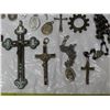 Image 3 : Assorted religious  jewelry and several roseries