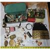 Image 1 : 3 Jewelry Boxes with assorted costume jewelry and lapel pins