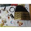 Image 3 : 3 Jewelry Boxes with assorted costume jewelry and lapel pins