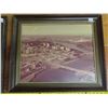 Image 3 : 2 Aerial photos of cityscape (with frames)