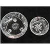 Image 3 : 2x 3 Legged Crystal or cutglass bowls