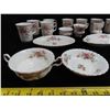 Image 9 : Set of Royal Albert China "Moss Rose" pattern